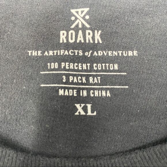 ROARK “The Artifacts of Adventure.” Black T- Shirt - Picture 11 of 11